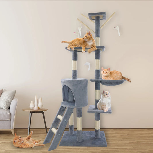 Multi-Level Cat Tree with Cozy Perches
