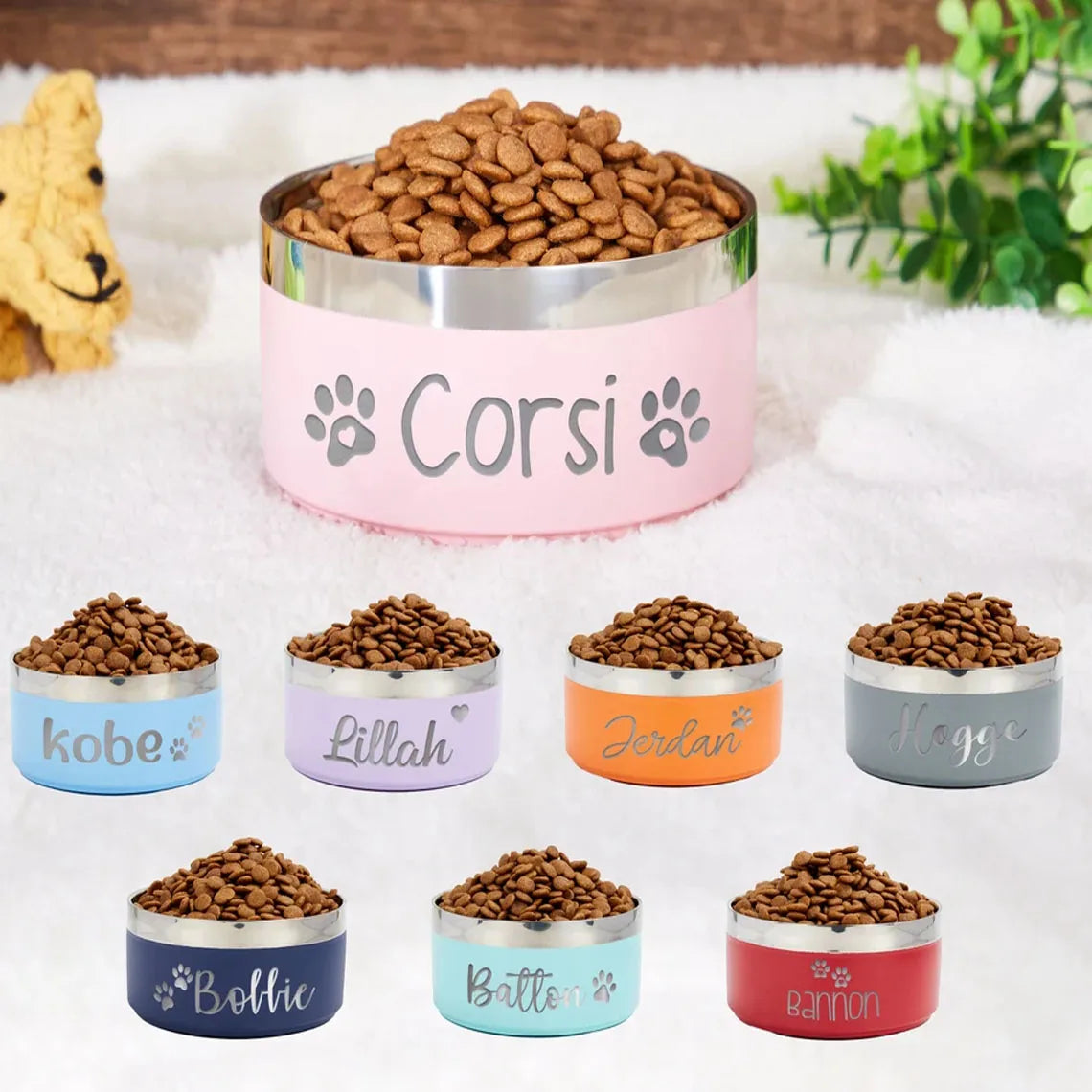 Personalised Dog OR Cat Bowl