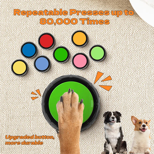 Pet Talking Buttons For Dog Training.
