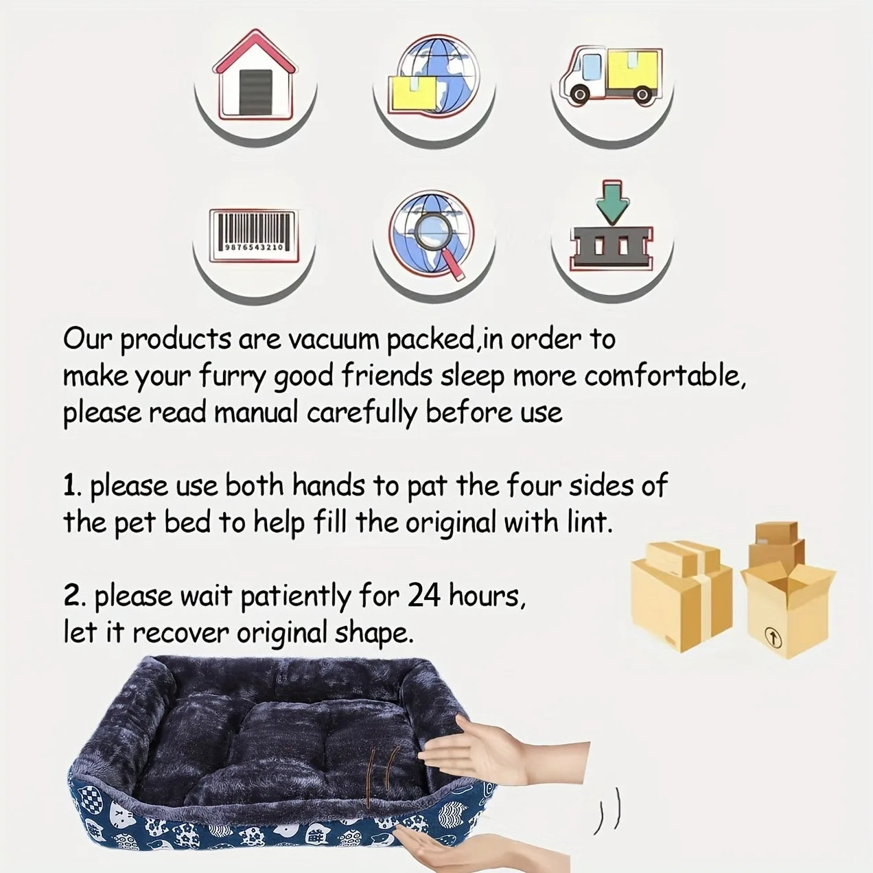Cozy & Washable Pet Bed