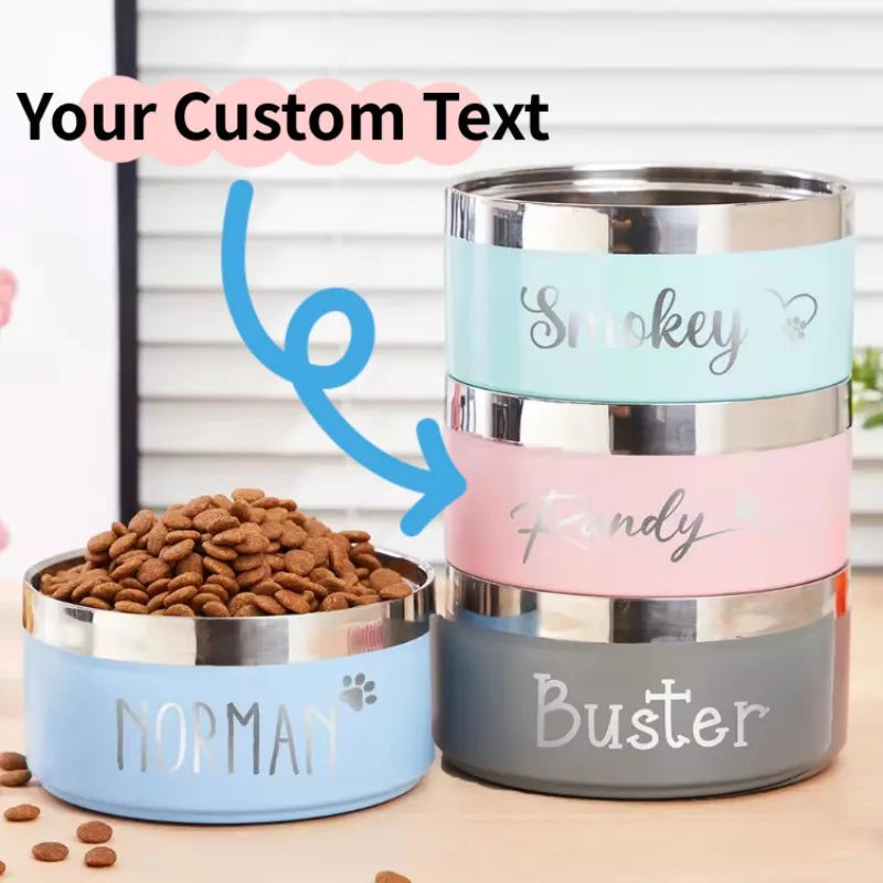 Personalised Dog OR Cat Bowl