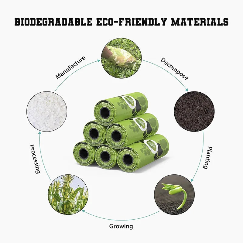 Earth-Friendly Dog Poop Bags