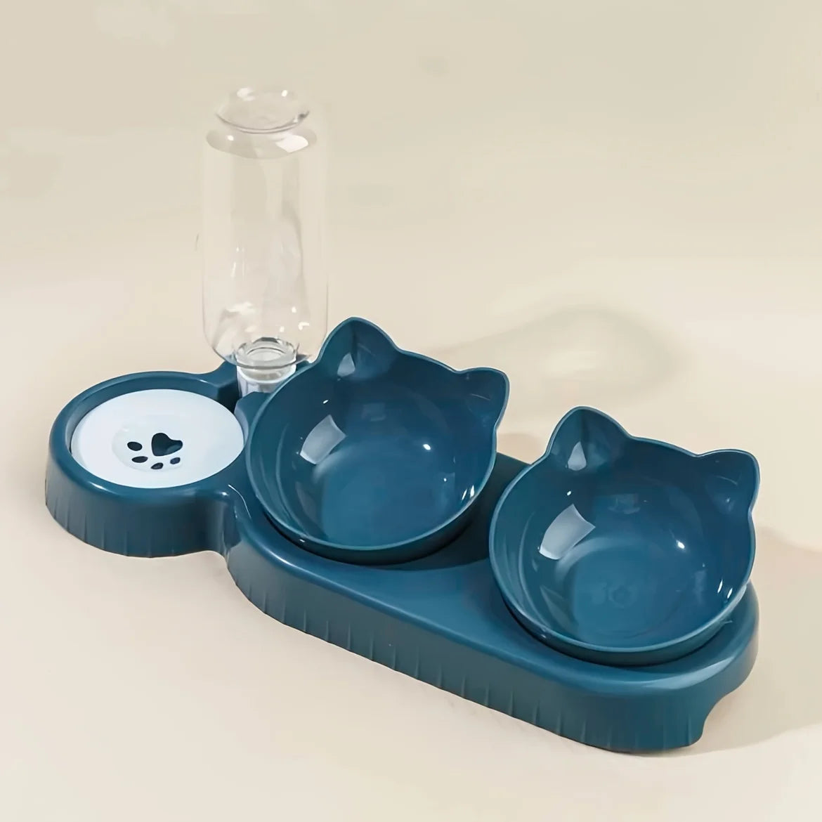 Automatic Water Dispenser & Food Bowl for Cats