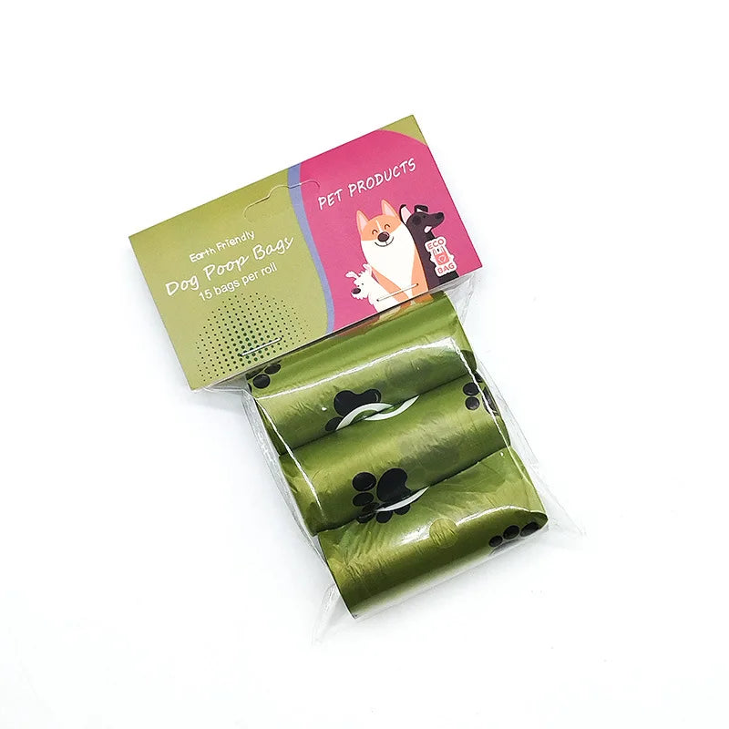 Earth-Friendly Dog Poop Bags