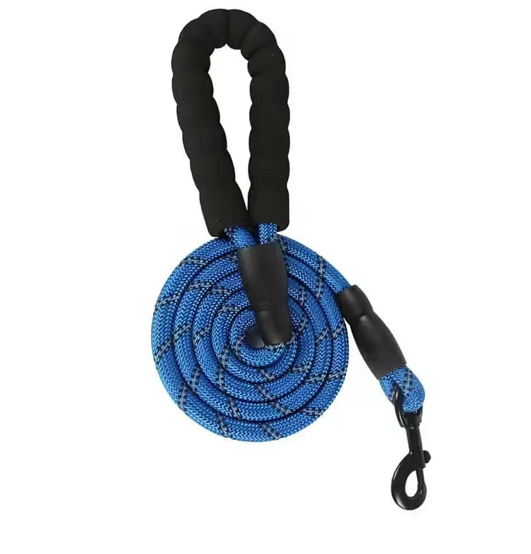 Padded-Handle Reflective Dog Leash