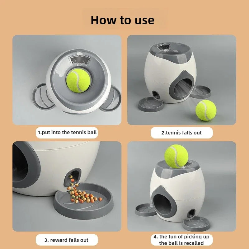 Pet Automatic Tennis Ball Launcher, Obedience Training Tool