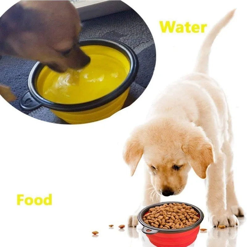 Collapsible Travel Pet Bowl
